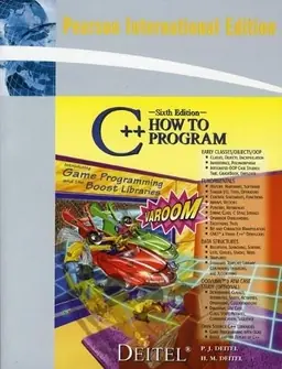 C++ how to program